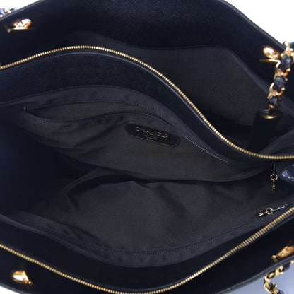 Chanel Caviar XL Weekender Bag Black 7 of 16