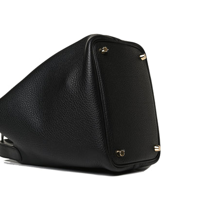 Hermes Taurillon Clemence Picotin Lock 18 PM Black 8 of 13
