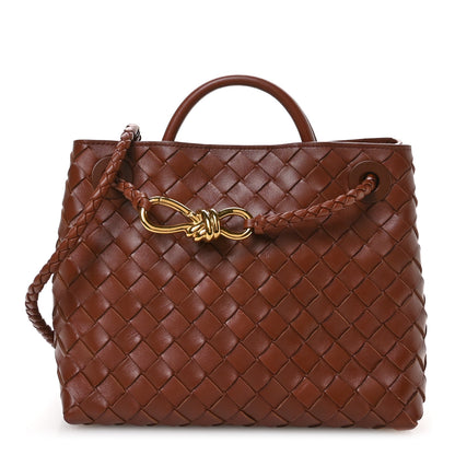 Bottega Veneta Nappa Intrecciato Small Andiamo Shoulder Bag Sapele 1 of 10