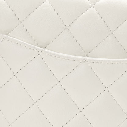 Chanel Lambskin Quilted Mini Rectangular Flap White 11 of 11