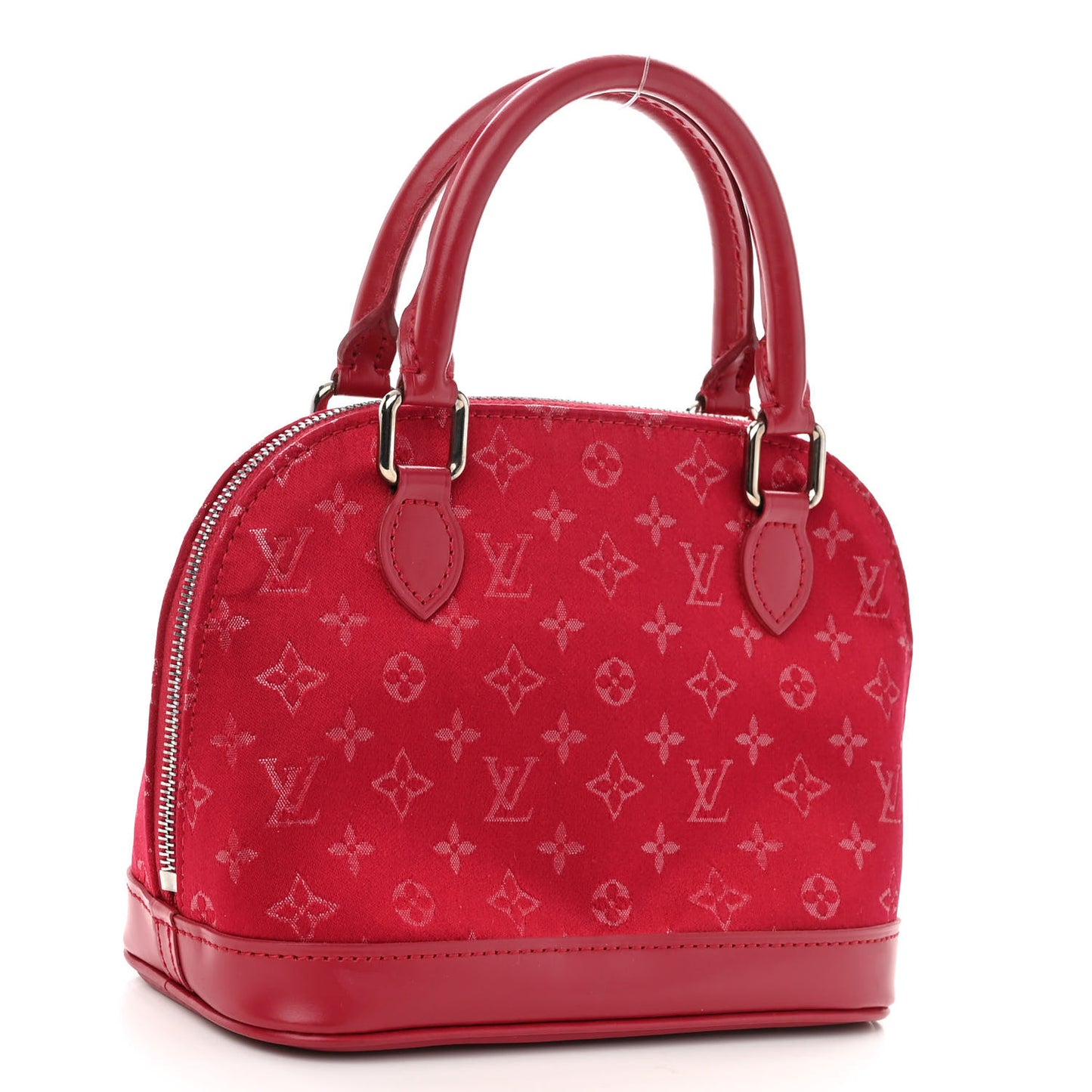 Satin Monogram Little Alma Rouge
