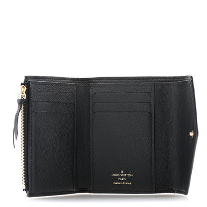 Louis Vuitton Empreinte Victorine Wallet Black 5 of 9