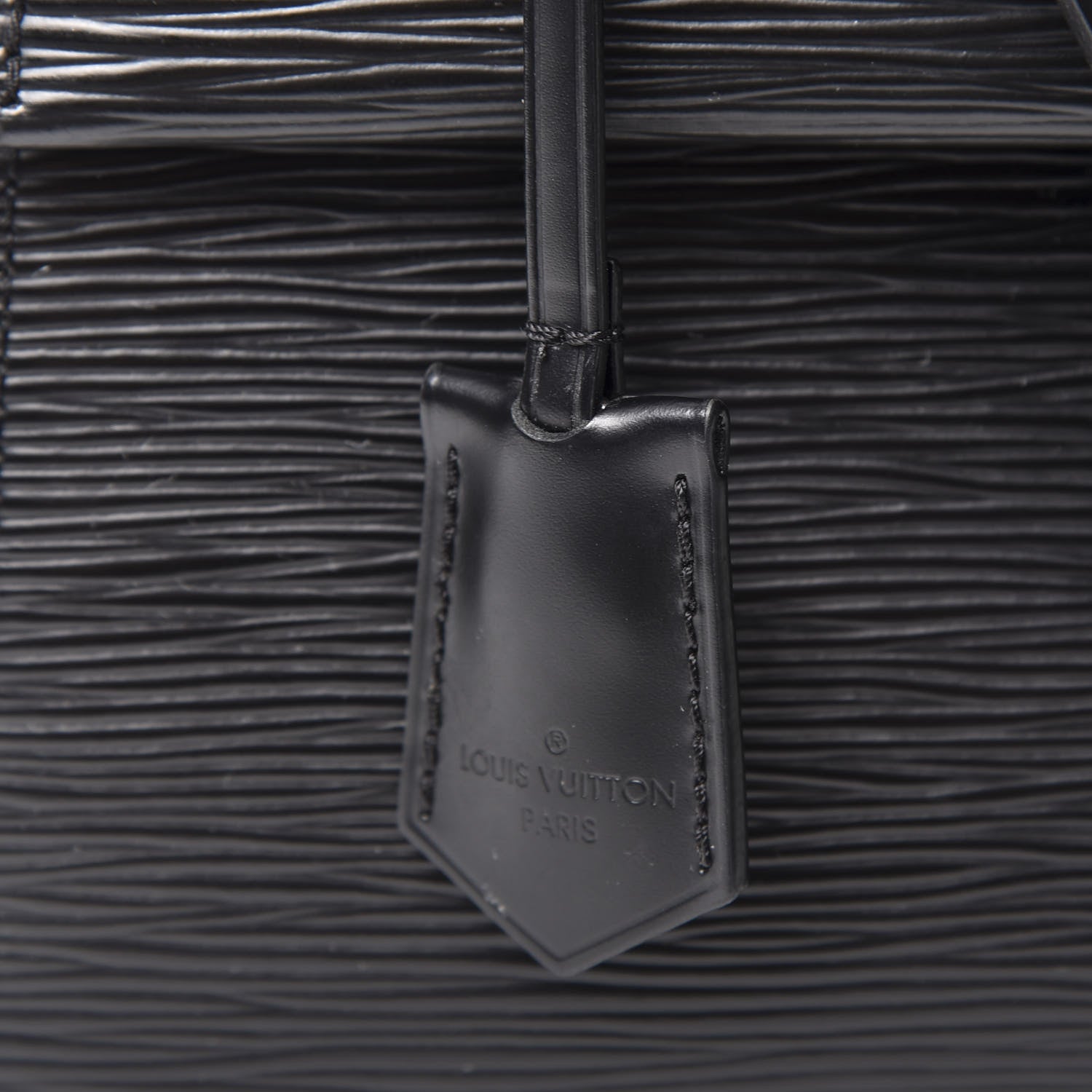 Louis Vuitton Epi Cluny BB Black 7 of 11