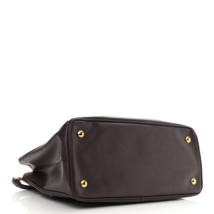 Prada Saffiano Medium Galleria Double Zip Tote Amaranto 4 of 12