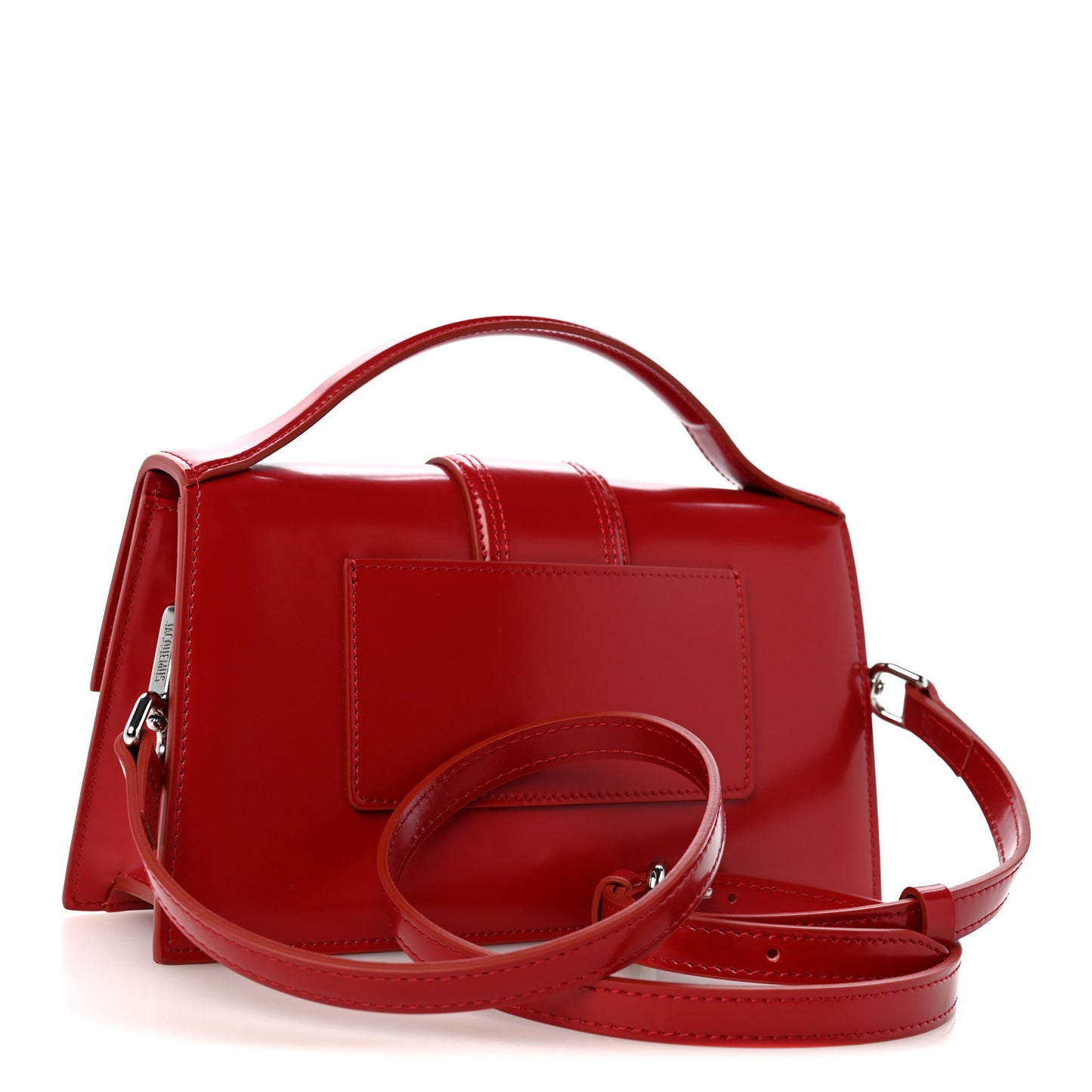 Glazed Calfskin Le Grand Bambino Red