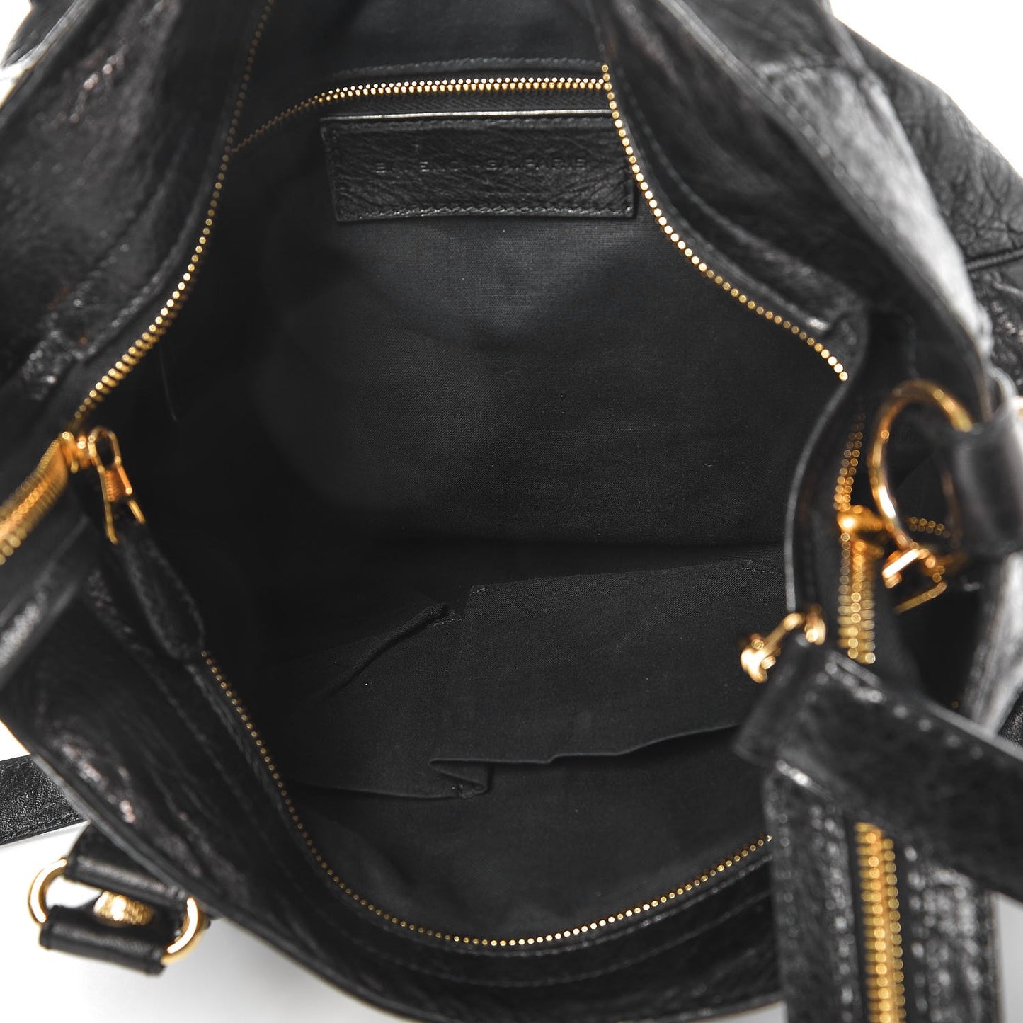 Agneau Giant 12 Gold Hardware Velo Black