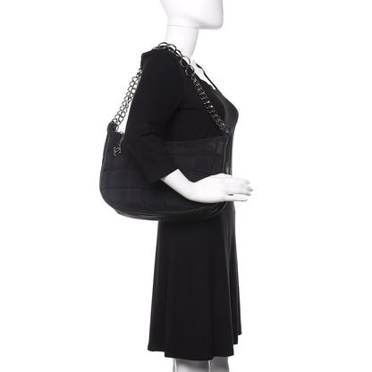 Chanel Nylon Hobo Black 2 of 11