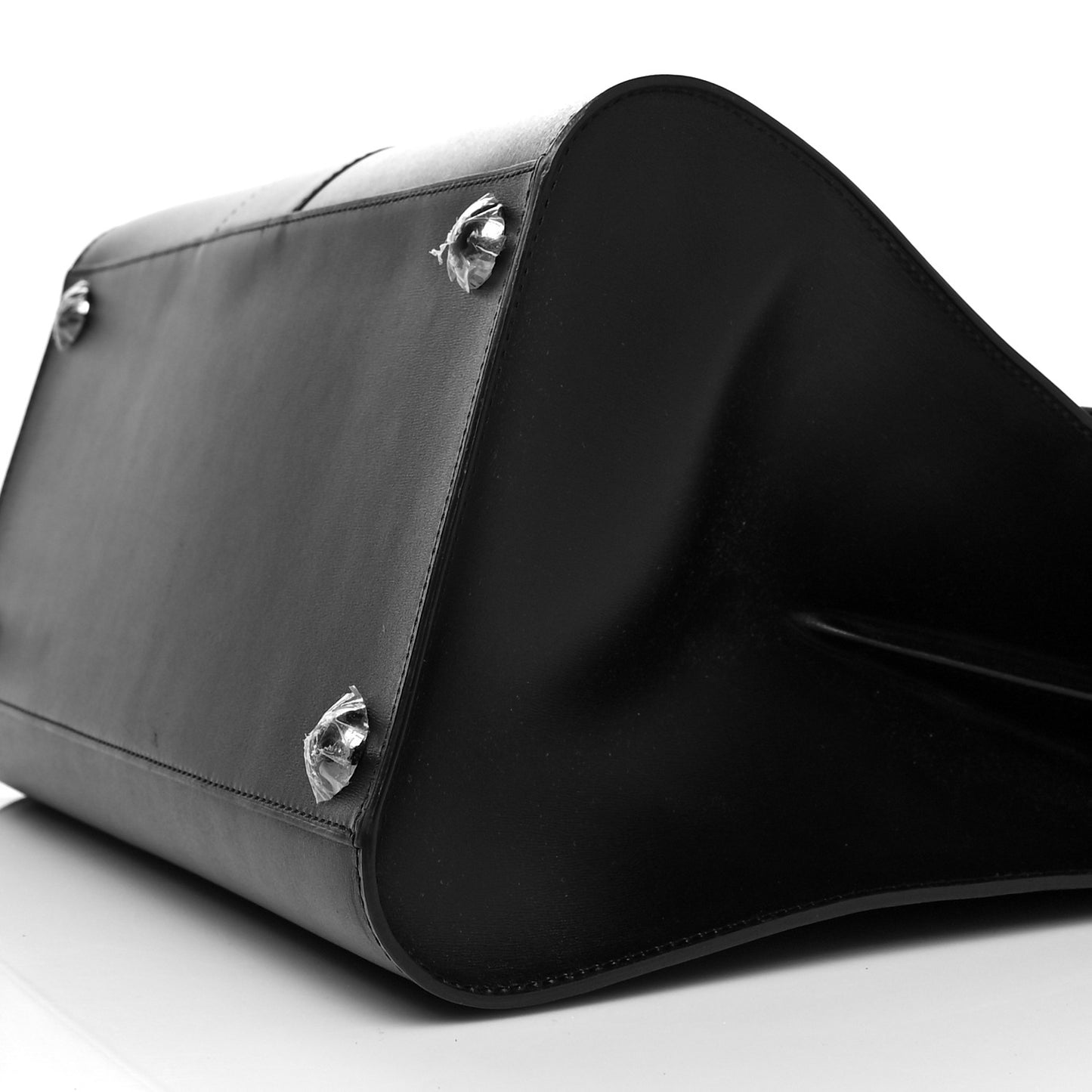 Box Calfskin GM Brillant Satchel Black