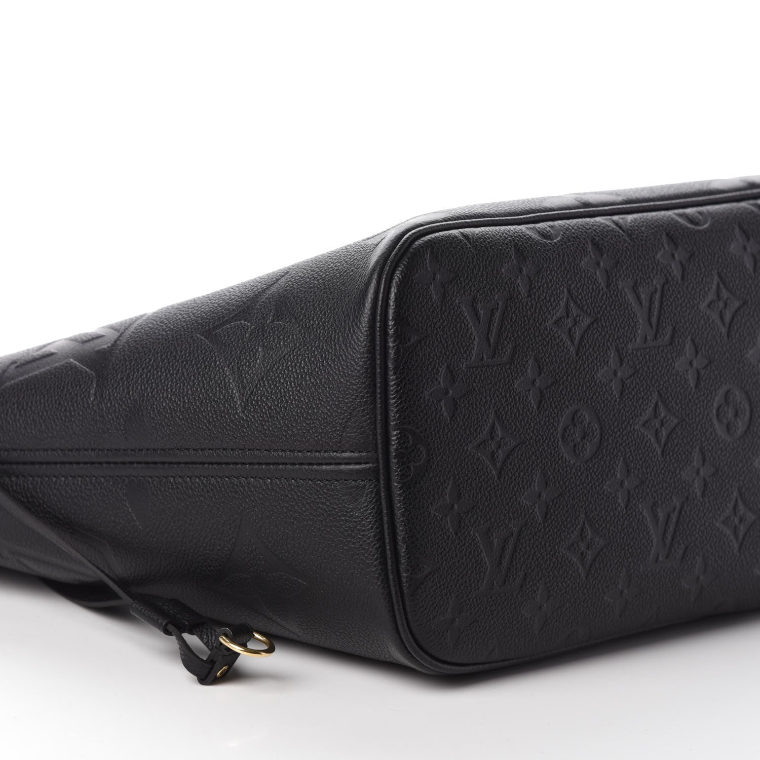 Louis Vuitton Empreinte Monogram Giant Neverfull MM Black 9 of 10