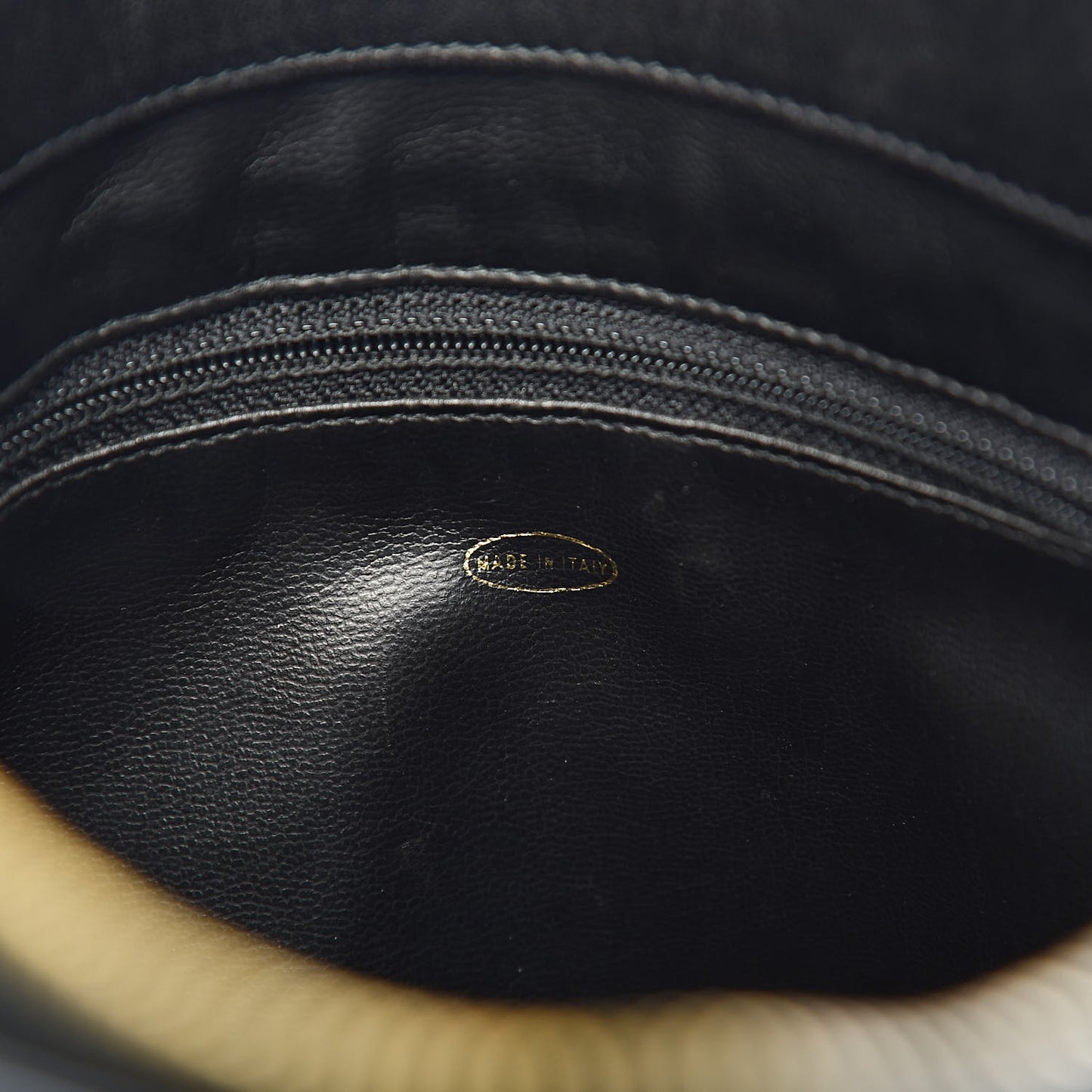 Lambskin CC Shoulder Bag Black