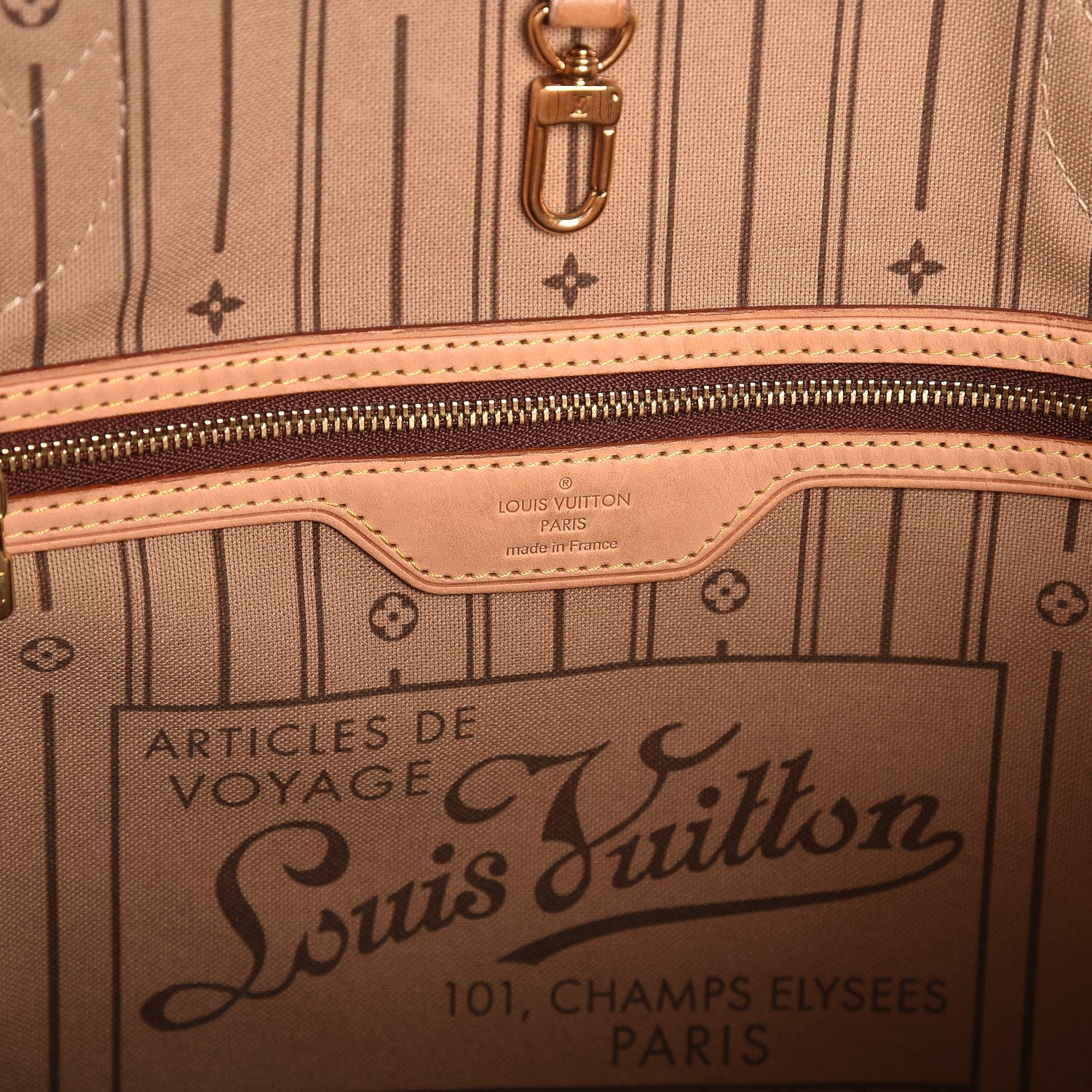 Louis Vuitton Monogram Neverfull MM 6 of 7