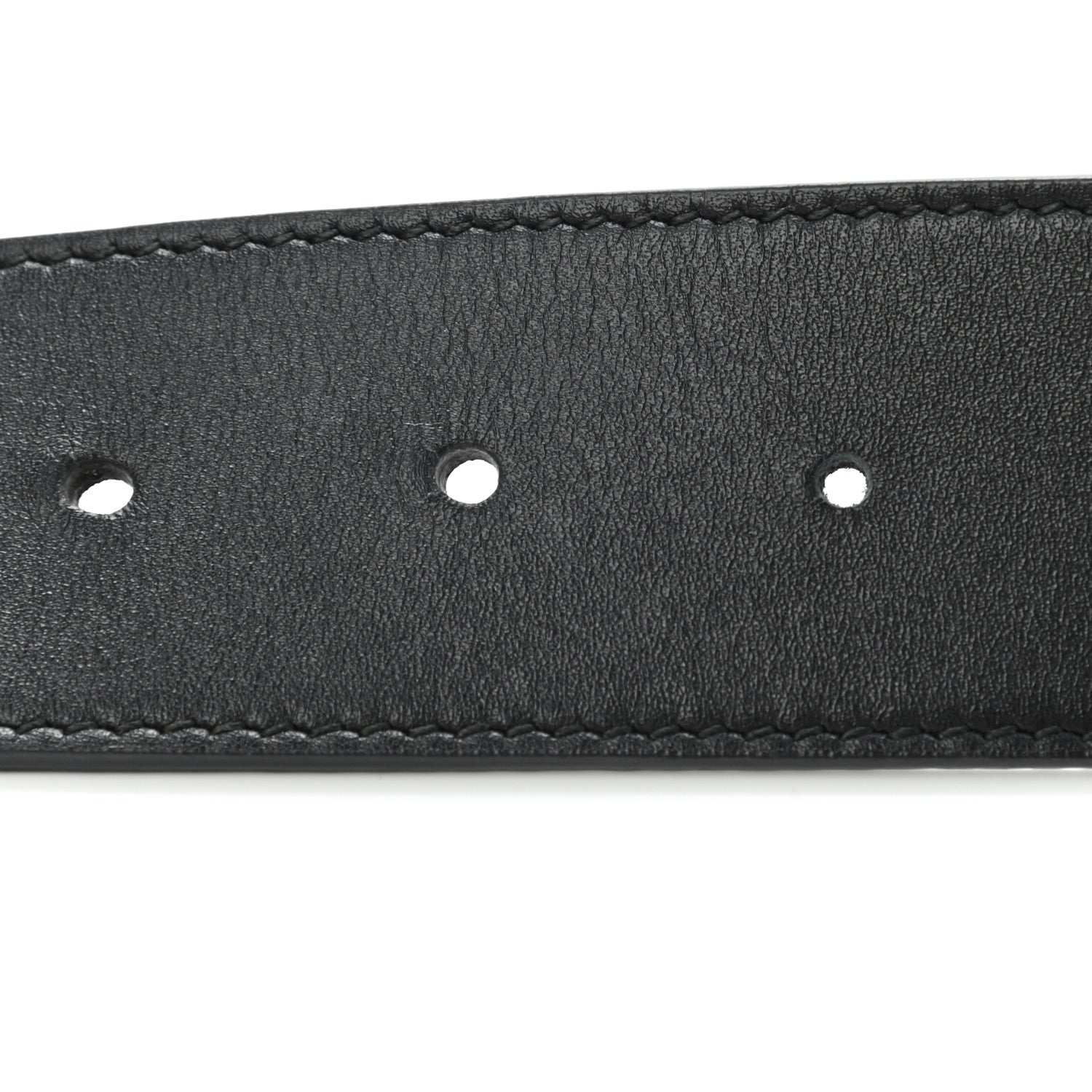 Gucci Calfskin Double G 40mm Belt 85 34 Black 5 of 12