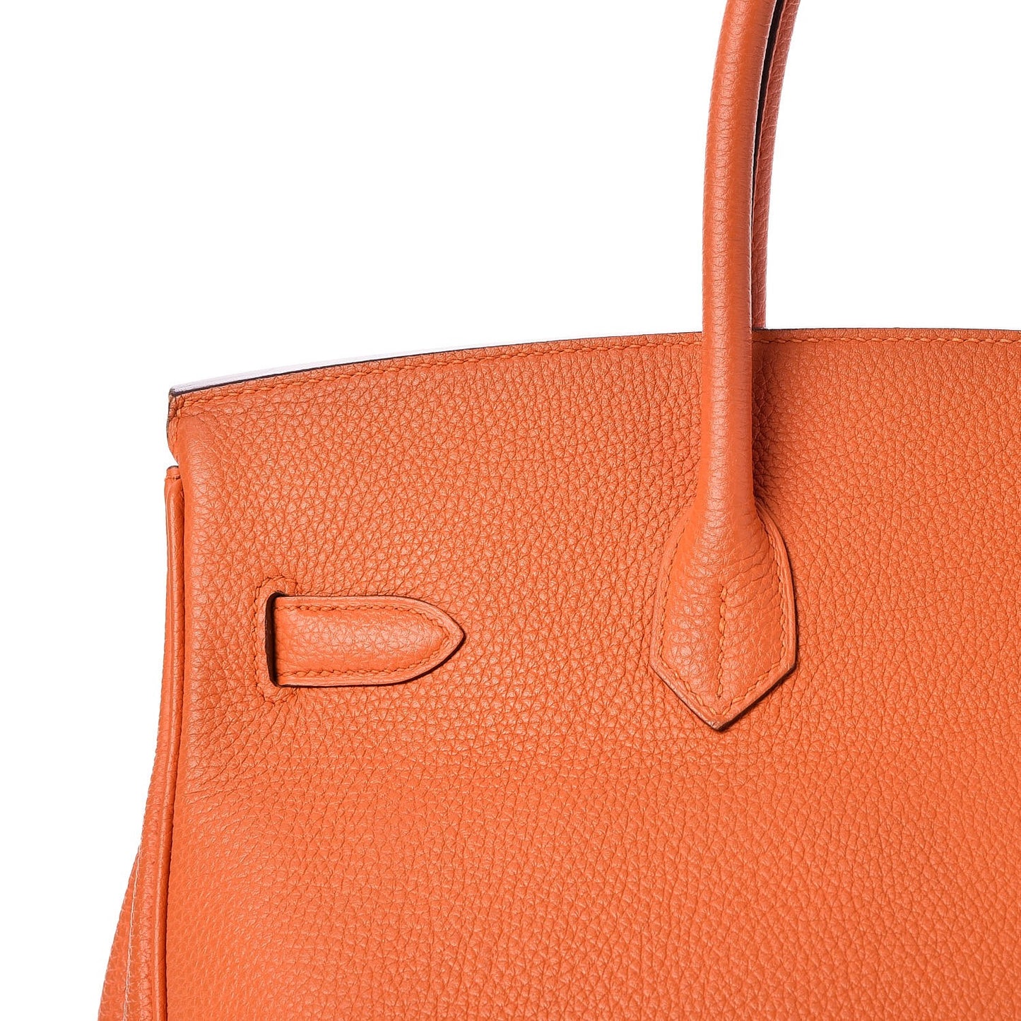Togo Birkin 35 Orange