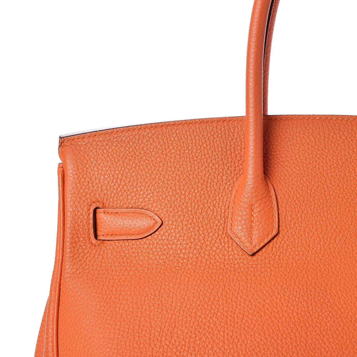 Hermes Togo Birkin 35 Orange 11 of 36
