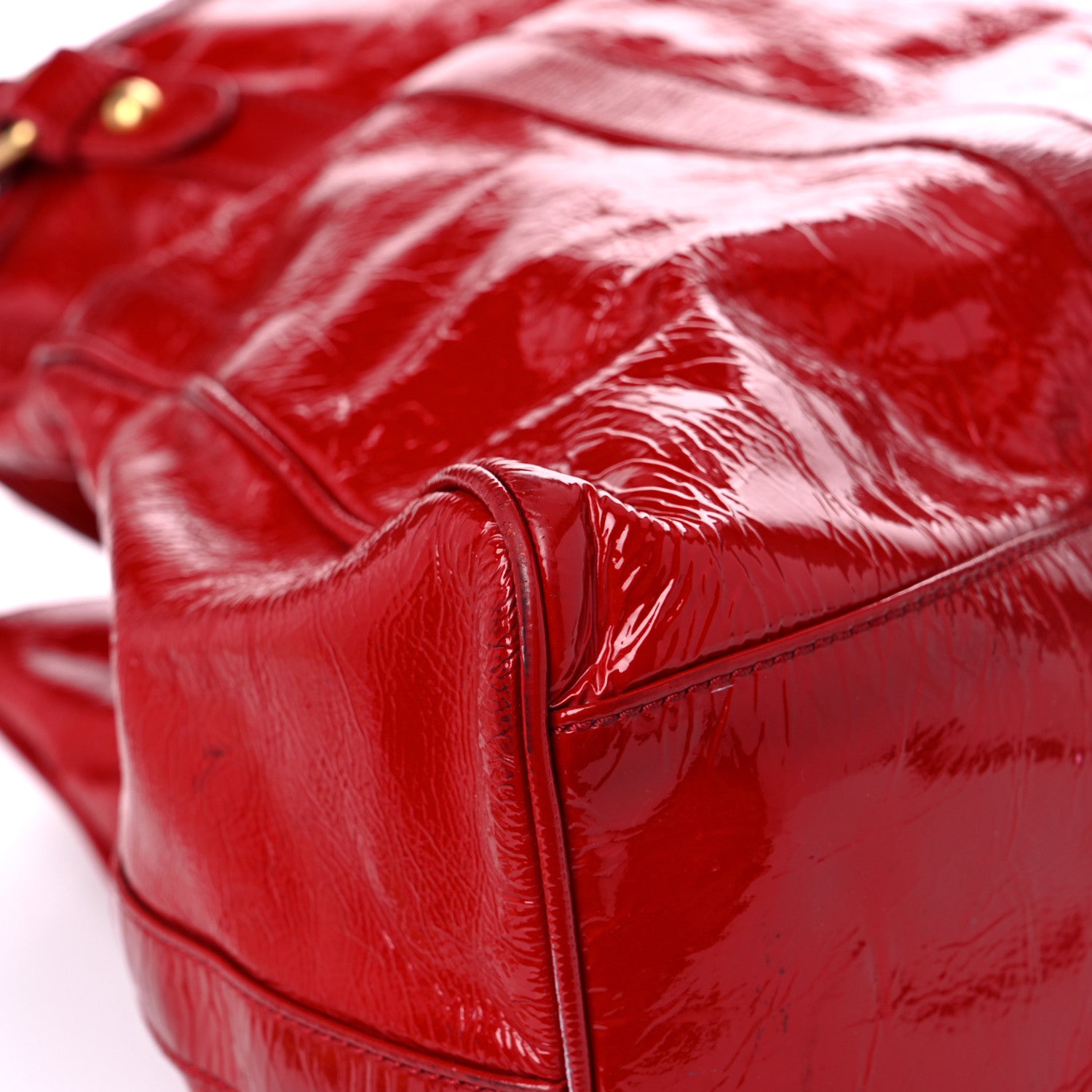 Fendi Vitello Naplak Small Bag De Jour Rosso 6 of 21