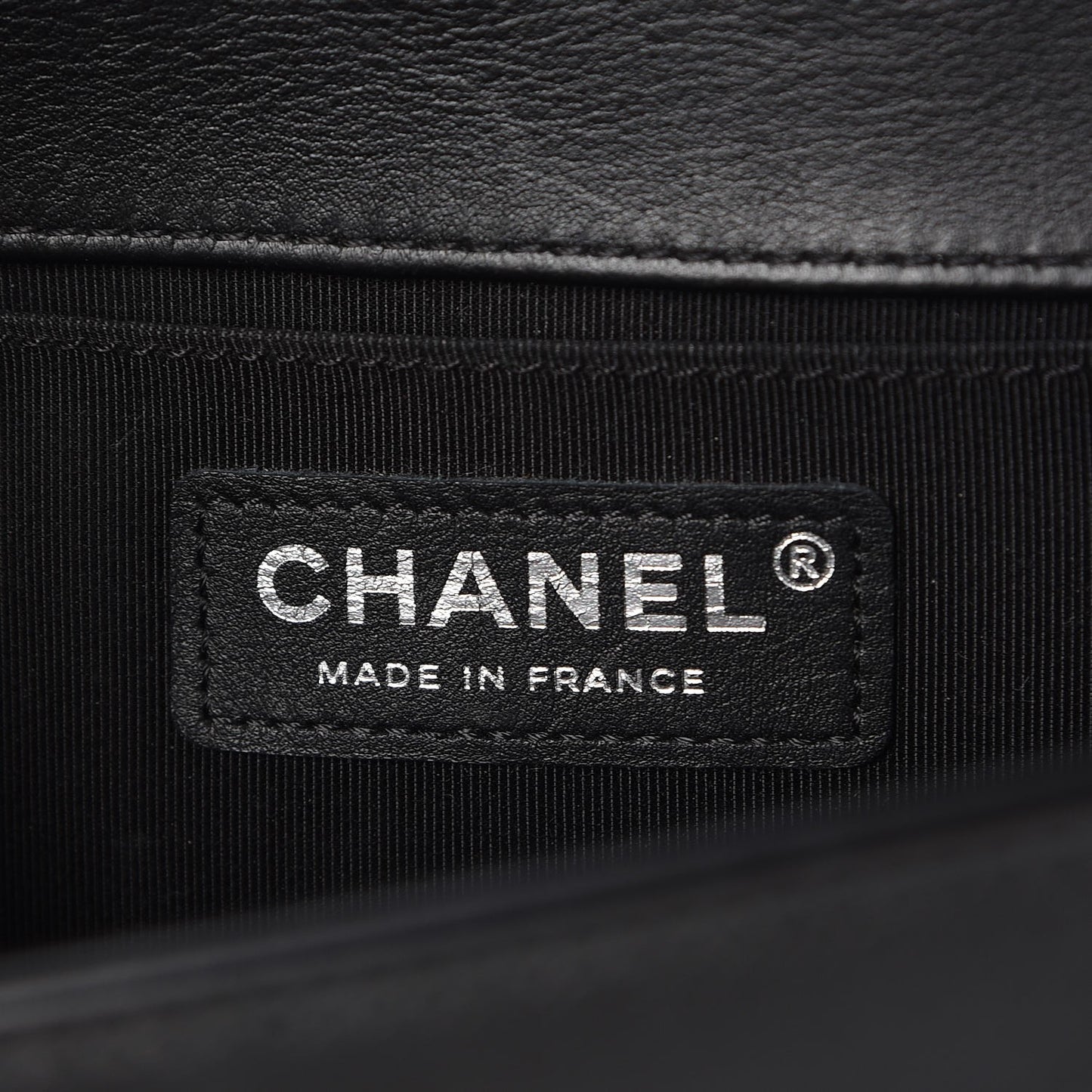 Calfskin Quilted Medium Boy Flap So Black