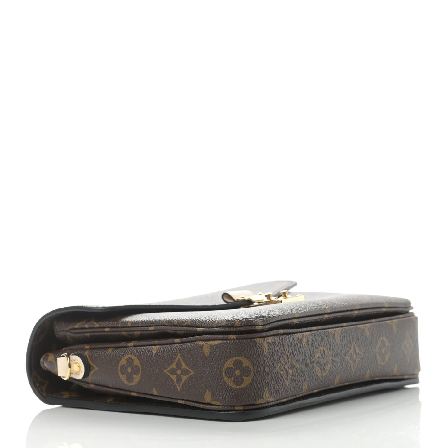 Monogram Braided Pochette Metis Creme Beige