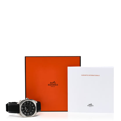 Hermes Titanium Rubber 39mm H08 Automatic Watch Noir 5 of 5