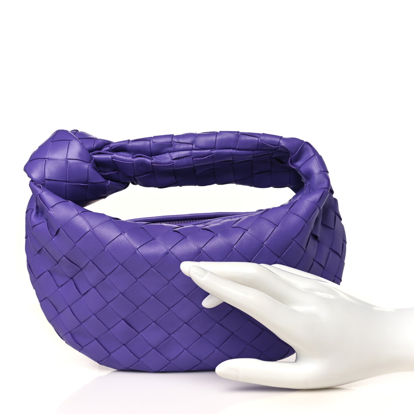 Nappa Intrecciato Mini Jodie Purple