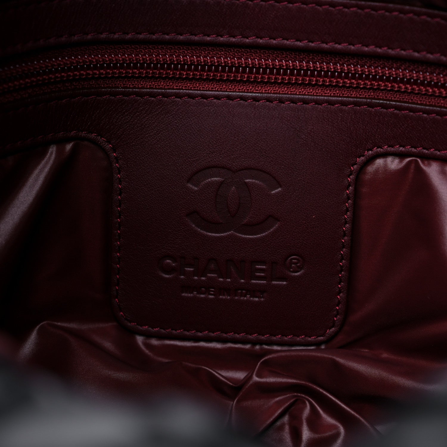Chanel Nylon Quilted Coco Cocoon Hobo Black 6 of 9