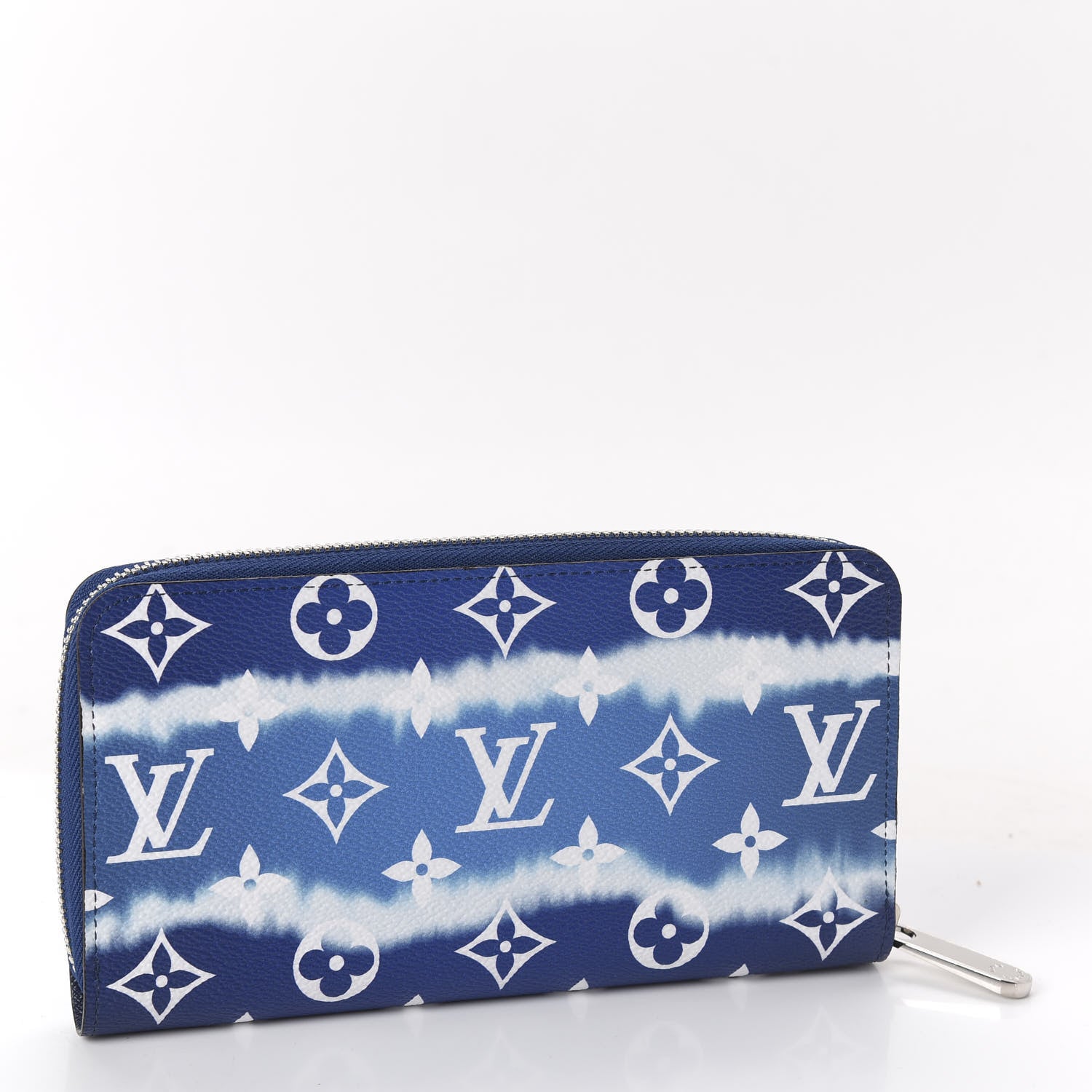 Louis Vuitton Monogram Escale Zippy Wallet Blue 2 of 8