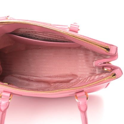 Prada Saffiano Small Galleria Double Zip Tote Petalo 5 of 15