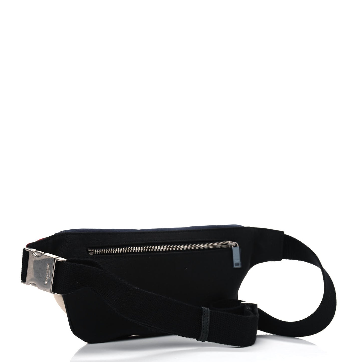 Canvas Classic Belt Bag Red Blue White