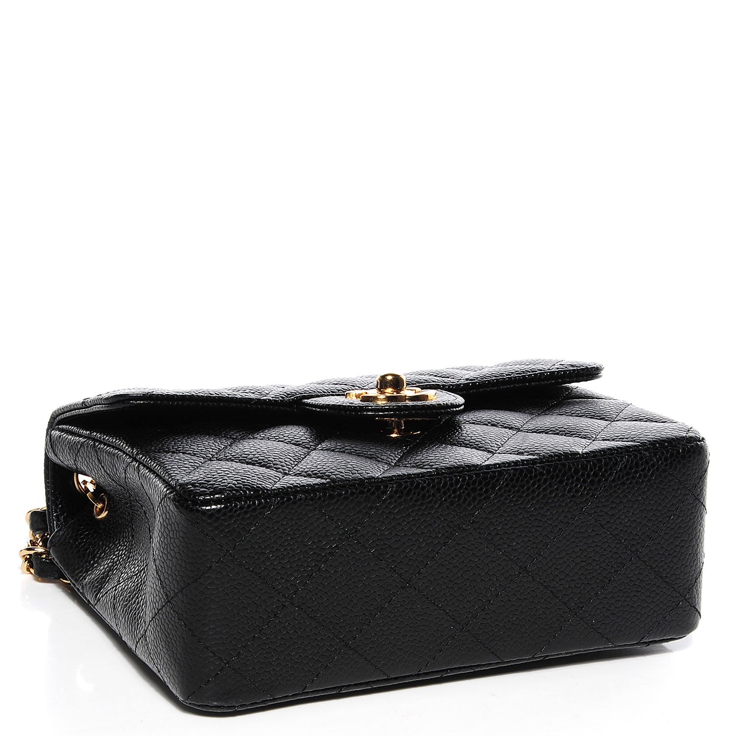 Chanel Caviar Quilted Mini Square Flap Bag Black 4 of 9