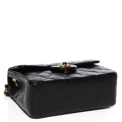 Chanel Caviar Quilted Mini Square Flap Bag Black 4 of 9