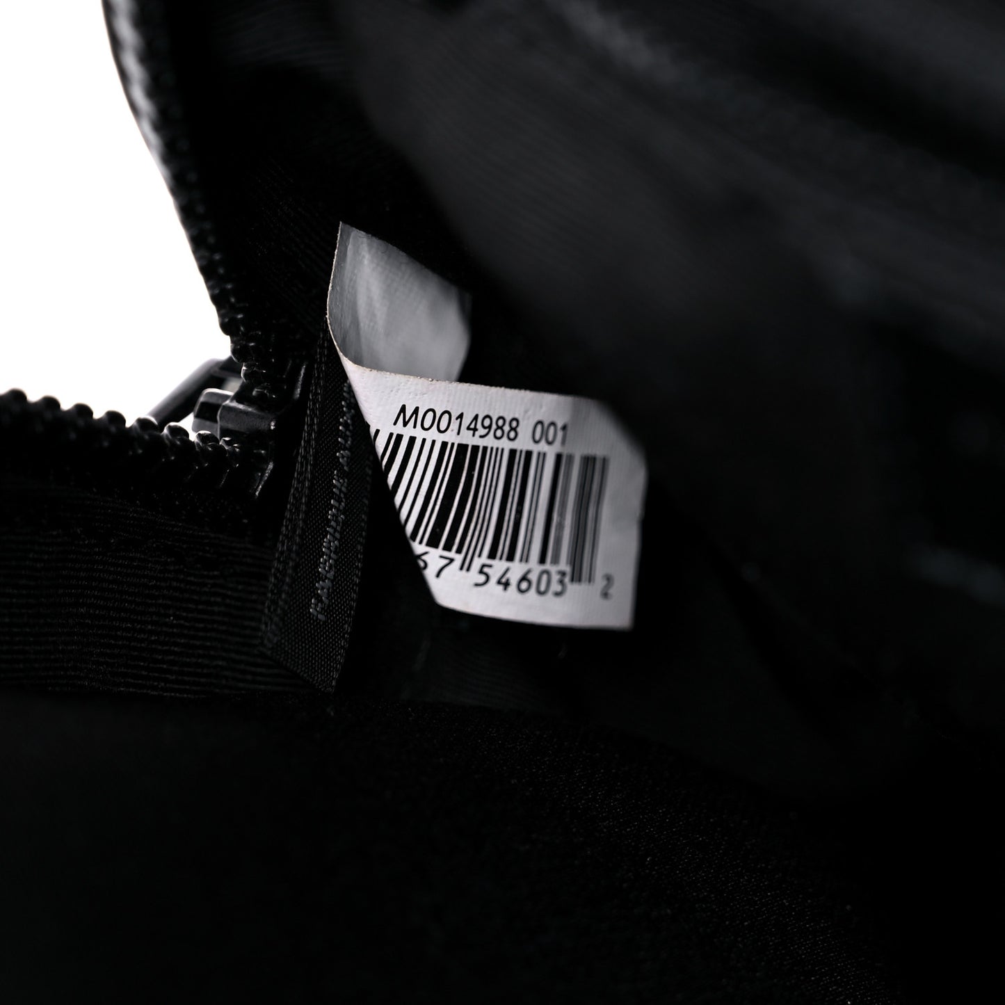 Saffiano Mini Snapshot Backpack Black