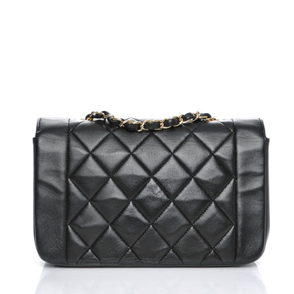 Chanel Lambskin Quilted Small Single Flap Black 4 of 12