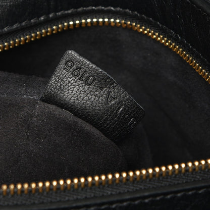 Celine Crocodile Embossed Calfskin Medium Belt Cabas Phantom Black 7 of 7
