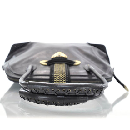Christian Dior Leather Jeanne Bag Black 5 of 9