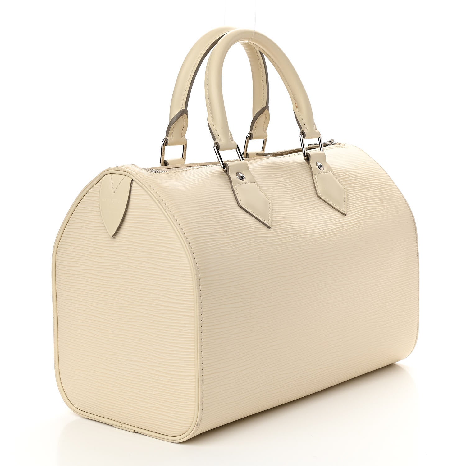 Louis Vuitton Epi Speedy 25 Ivory 3 of 13