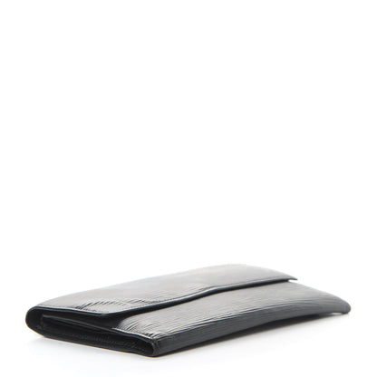 Louis Vuitton Epi Porte Tresor International Wallet Black 4 of 13