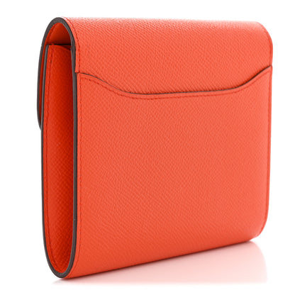 Hermes Epsom Constance Short Wallet Feu 3 of 10