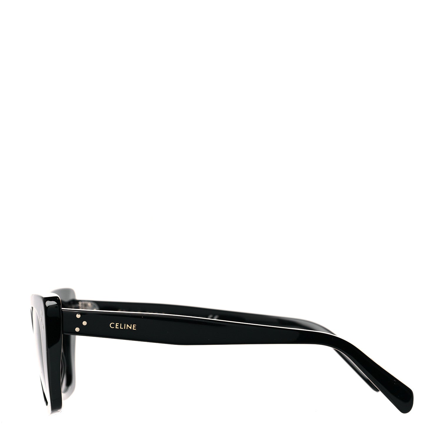 Celine Acetate Cat Eye Sunglasses CL40187I Black 2 of 8
