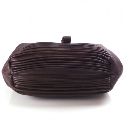 Fendi Leather Ribbed Spy Brown 4 of 11