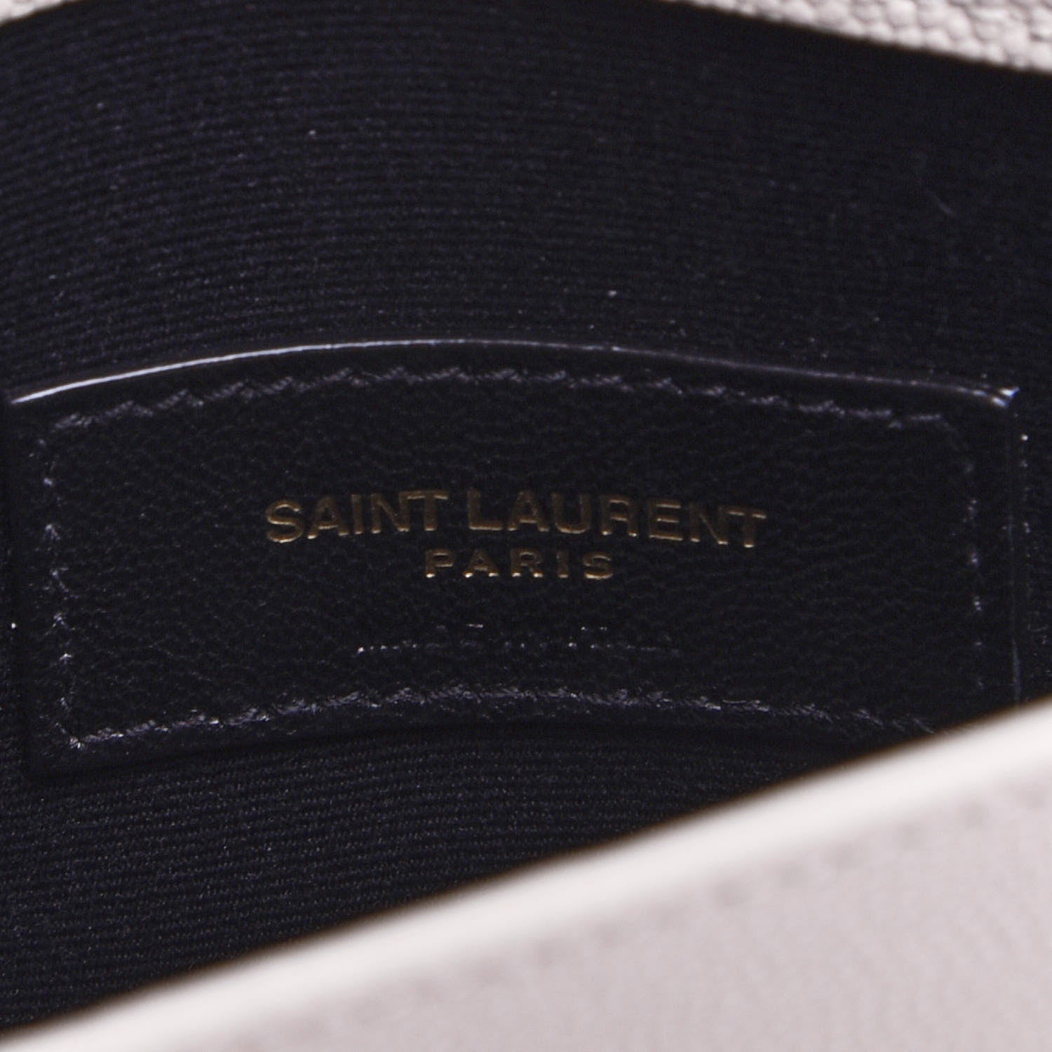 Saint Laurent Grain De Poudre Uptown Pouch Crema Soft 6 of 7