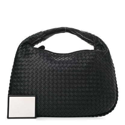 Bottega Veneta Nappa Intrecciato Medium Veneta Hobo Black 1 of 10