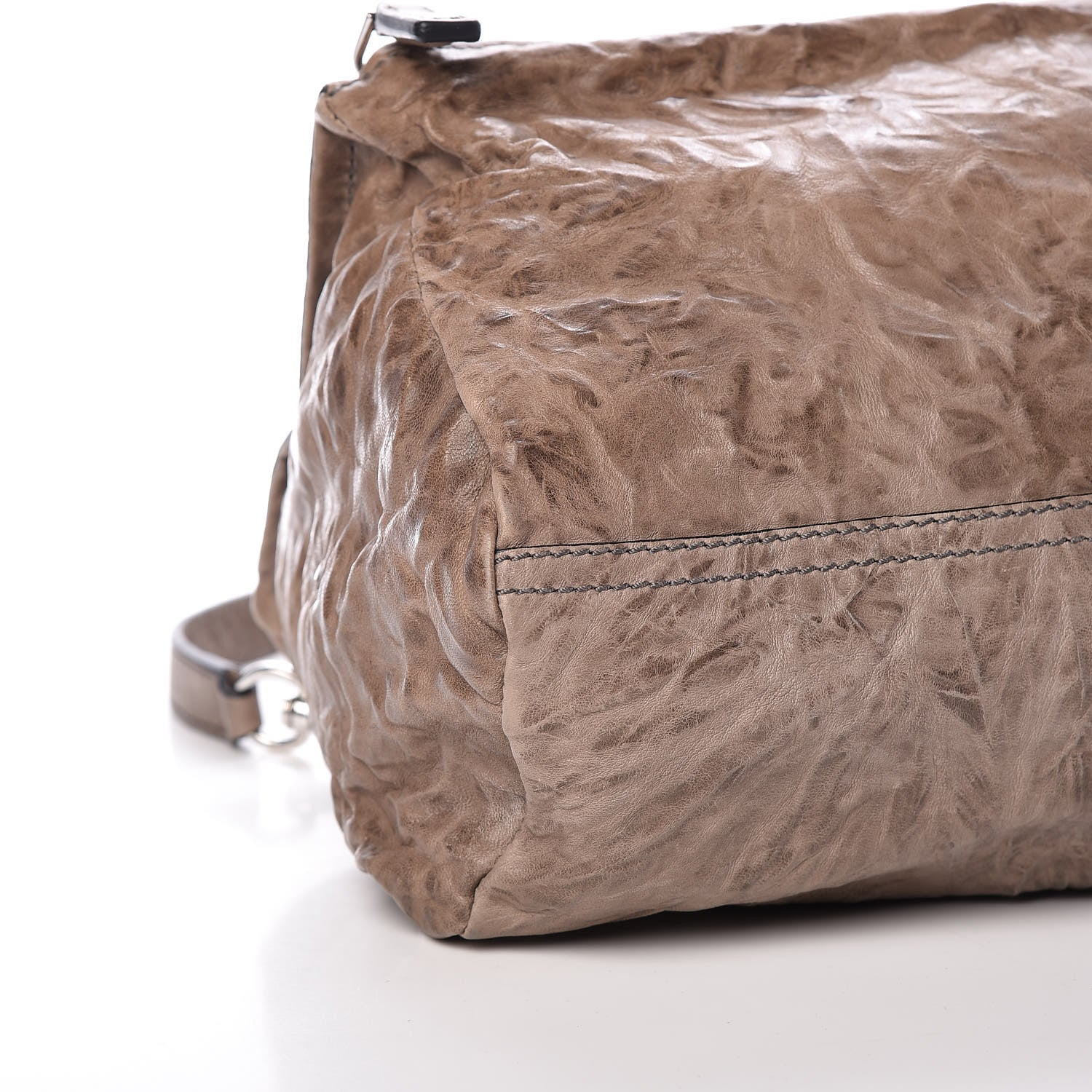 Givenchy Tumbled Sheepskin Small Pandora Charcoal 8 of 9