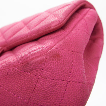 Chanel Iridescent Caviar Quilted Mini Rectangular Flap Pink 9 of 13