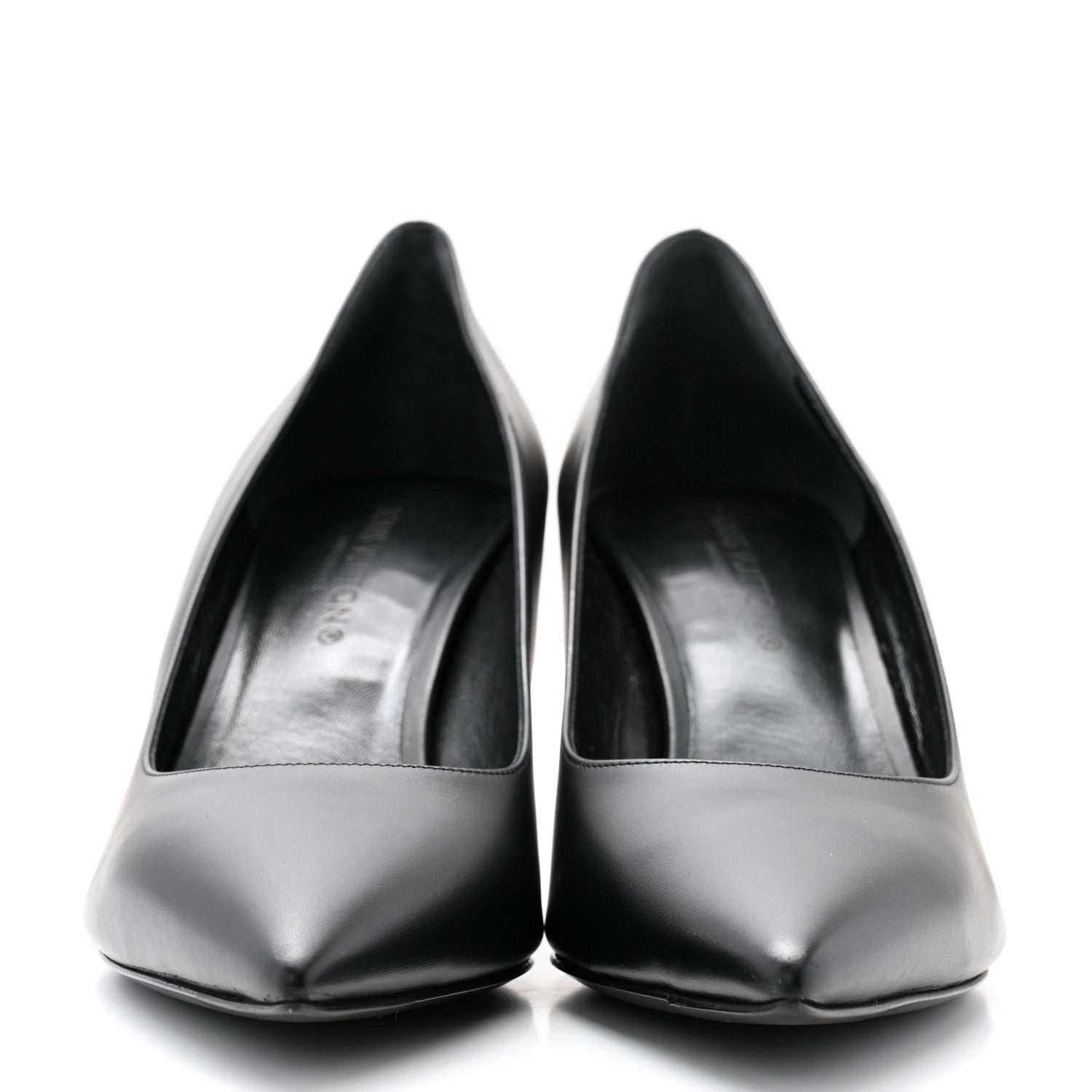 Louis Vuitton Calfskin Cherie Pumps 40 Black 2 of 9
