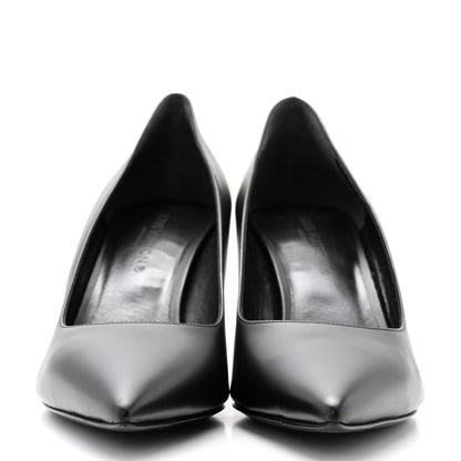 Louis Vuitton Calfskin Cherie Pumps 40 Black 2 of 9