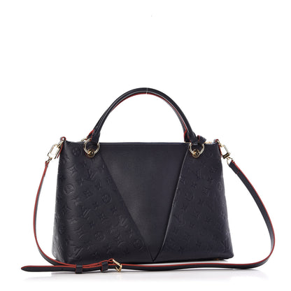 Louis Vuitton Empreinte V Tote MM Marine Rouge 3 of 9