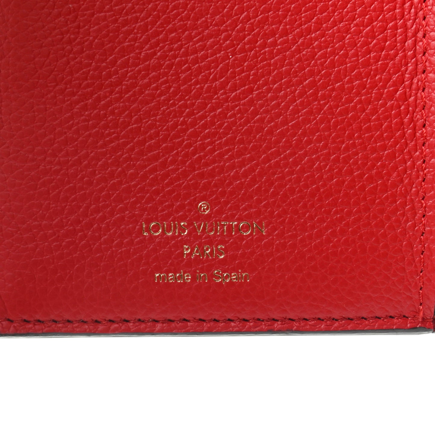 Monogram Pallas Compact Wallet Cherry