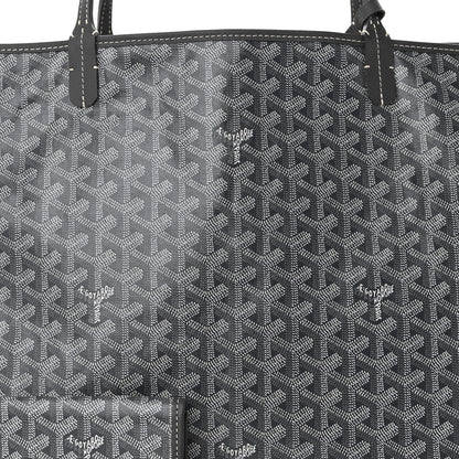 Goyard Goyardine Saint Louis GM Grey 9 of 11