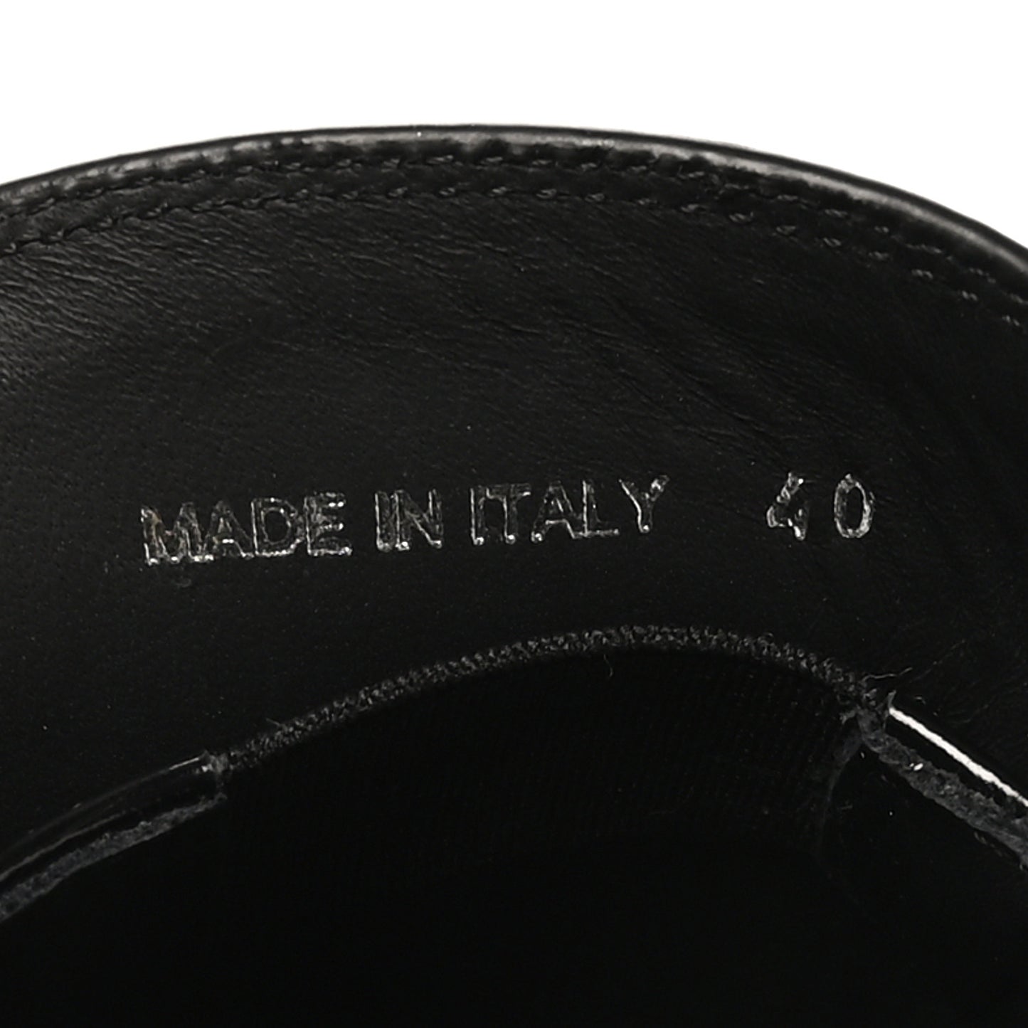 Spazzolato Metal Triangle Logo 50mm Loafers 40 Black