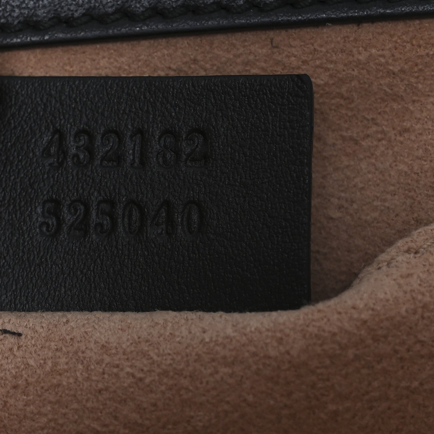 Gucci Calfskin GG Supreme Monogram Small Padlock Shoulder Bag Black Gold 7 of 14