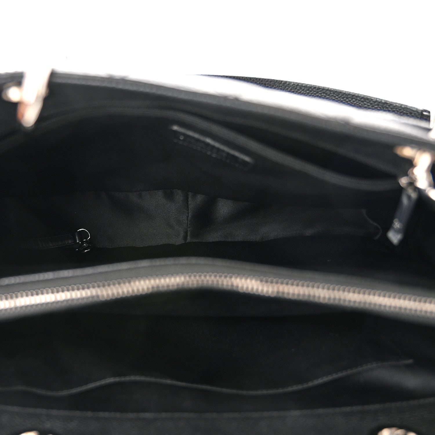 Chanel Caviar Quilted Grand Shopping Tote GST Black 5 of 11